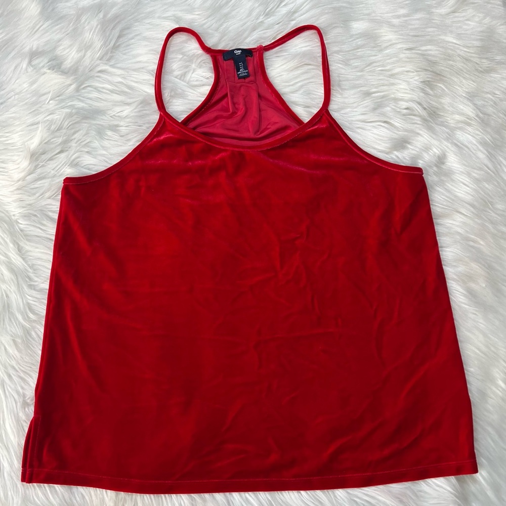 Gap Velvet Racer Back Tank‎ - Picture 2 of 5